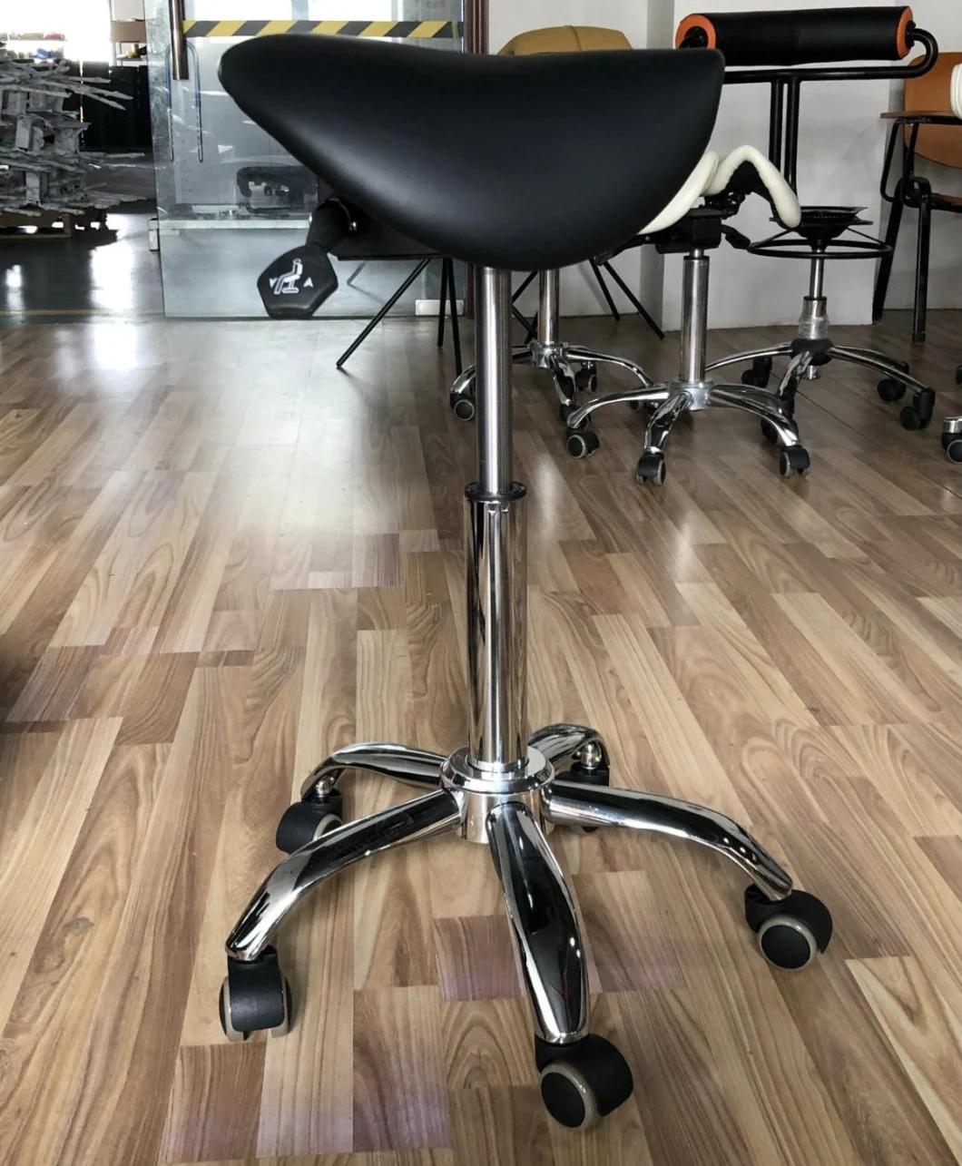 Ergonomic Office Corret Posture Split Seat Saddle Stool Chair