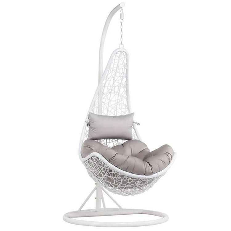 Modern Hot Sale Egg Hanging Rattan Garden Home Hotel Outdoor Swing Chair