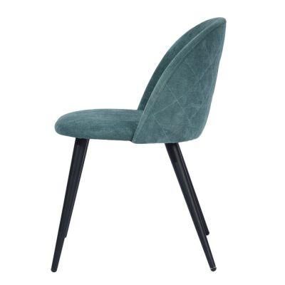 Dining Room Chair Modern Luxury Furniture Fabric Velvet Dining Chair