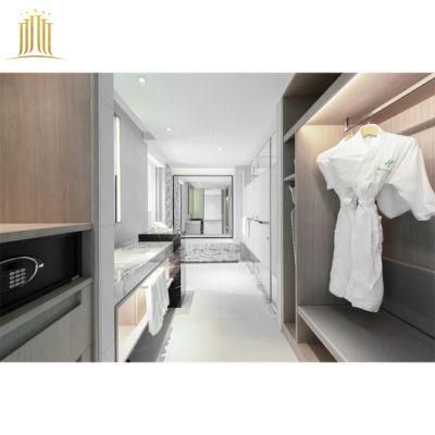 Hotel Custom Made Luxury Wardrobe with Wood Portable Closet Smart Wardrobe Cabinet