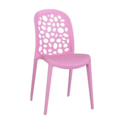 New Product Modern Dining Chairs Cheap Stackable Plastic Living Room Furniture Colorful