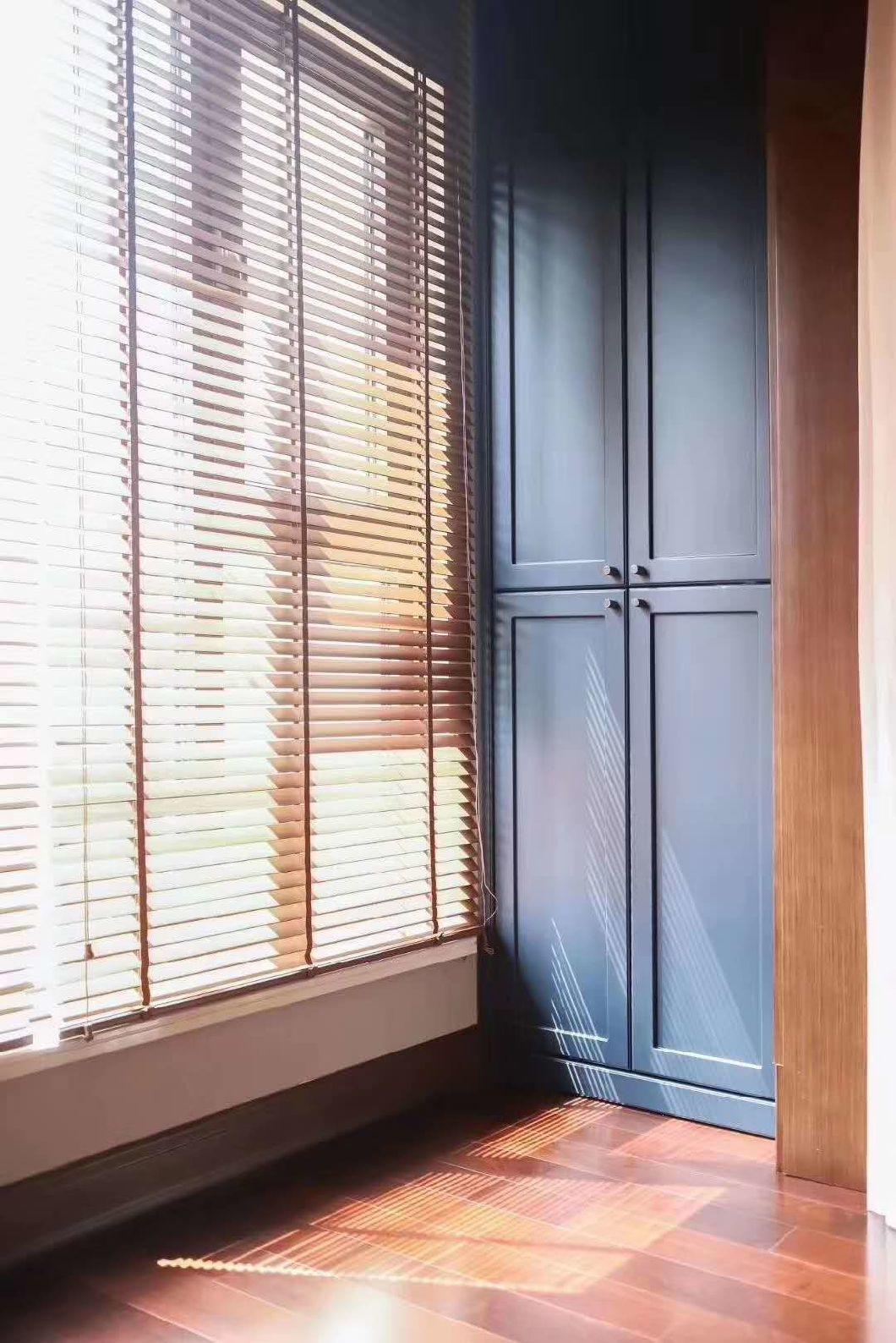 Fsc Venetian Blinds 50mm PVC Blinds Solid Wood Blinds