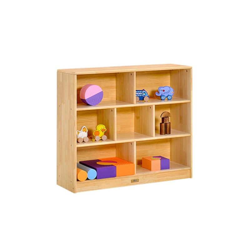 Preschool and Kindergarten Day Care Wood Book Cabinet, Children School Classroom Furniture, Kids Nursery Toy Storage Cabinet, Baby Cubby Storage Cabinet