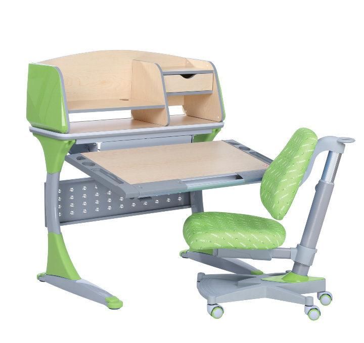 Newest E0 Material Kindergarten School Furniture Height Adjustable Desk