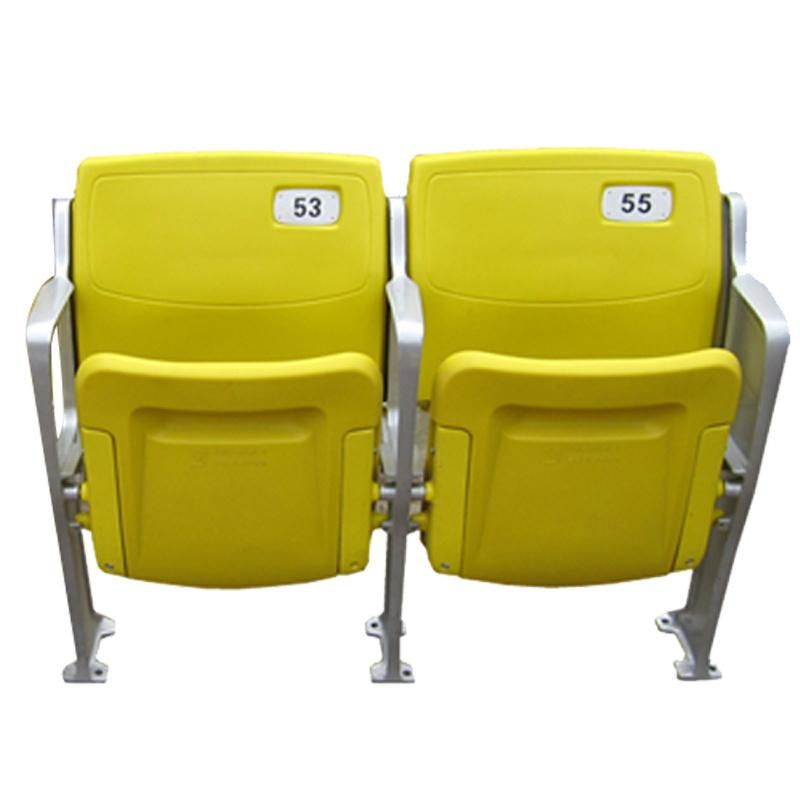 Blm-4151 Soccer Seat for Stadium Plastic Chairs Wholesale Armless Portable Folding Bleachers Seating