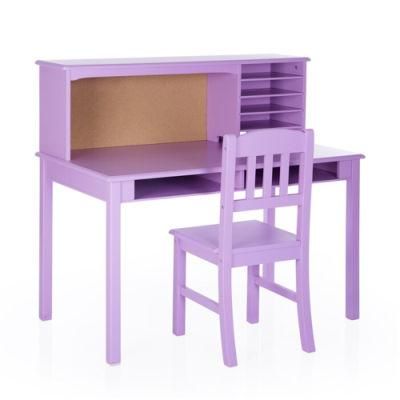 Hot Sell Children Bedroom Learning Writing Wood Furniture Kids Study Table