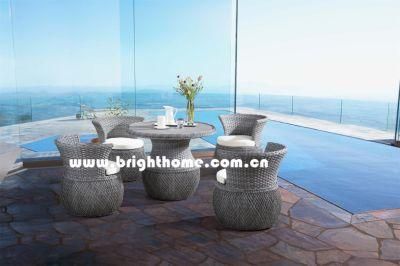 Aluminium Wicker Outdoor Dining Furniture