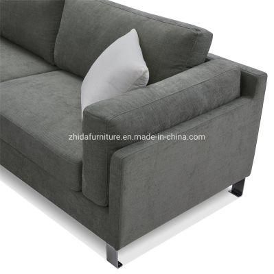 Modern Furniture Leisure Leather Home Furniture Fabric Living Room Sofa