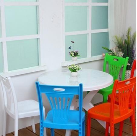 Colorful Luxury Plastic Home Event Stackable Chairs