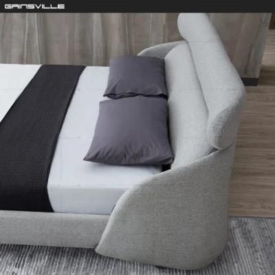 Top Selling Monza Bed with Metal Headboard for Modern Bedroom Furniture King Bed