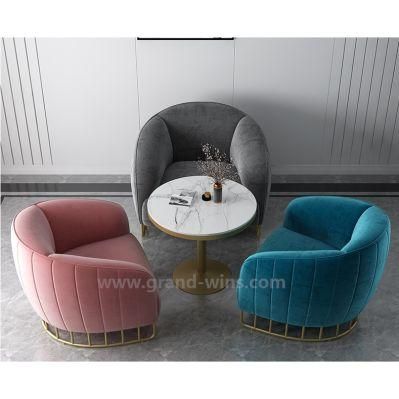 New Design Single Sofa Round Sofa Chair Living Room Furniture