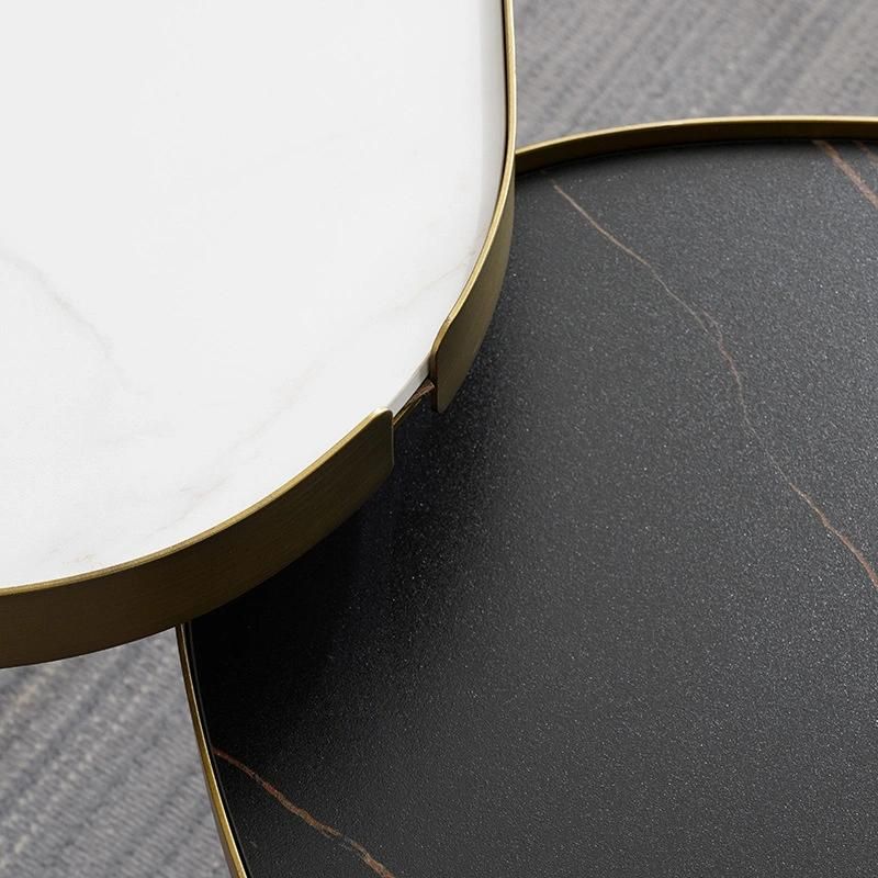 Modern Furniture Special Shape Marble Tea Table