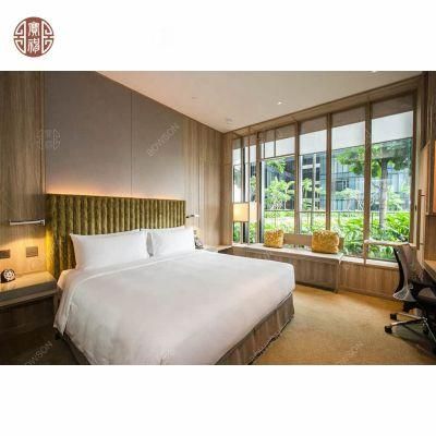 Custom-Made Hotel Furniture for Bedroom with Double Bed