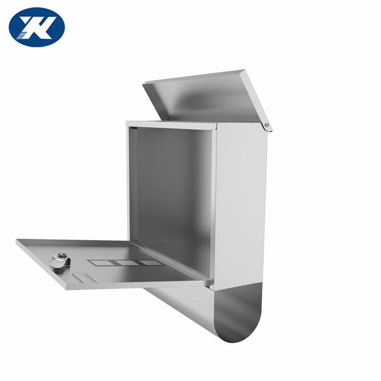 Apartment Outdoor Stainless Steel Wall Mounted Letterbox Mailbox