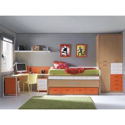 Dormitory Steel Kids Bunk Beds Children Bedroom Furniture Metal Loft Double Bed Furniture