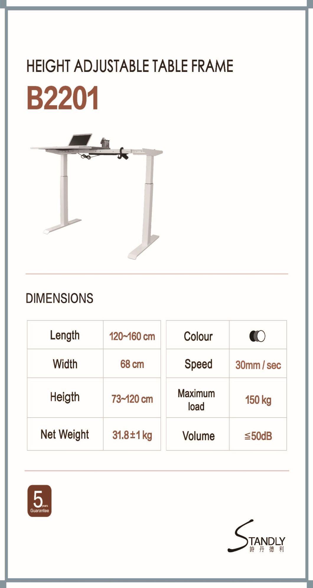 Double Motor Three Section Tube Lifting Table