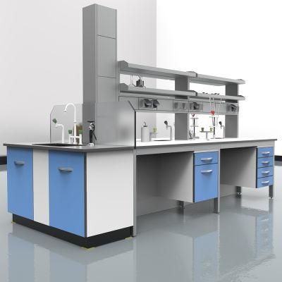 Durable Biological Steel The Newest Pharmaceutical Factory Steel Lab Bench Furnitures/