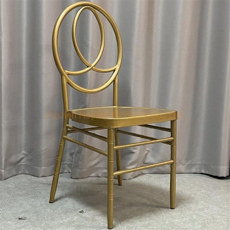 Hot Sale Antique Classic X Back Chair Crossback Wedding Chair Computer Stool China Foshan Gold Cheap Wedding Used Napoleon Chrome Gold Dining Chairs