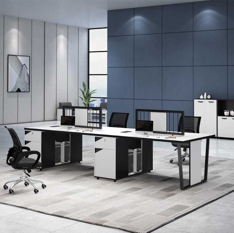 Modern Office Melamine Furniture Meeting Room Conference Table White