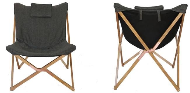 Wood Foldablereplica Butterfly Chair Frame