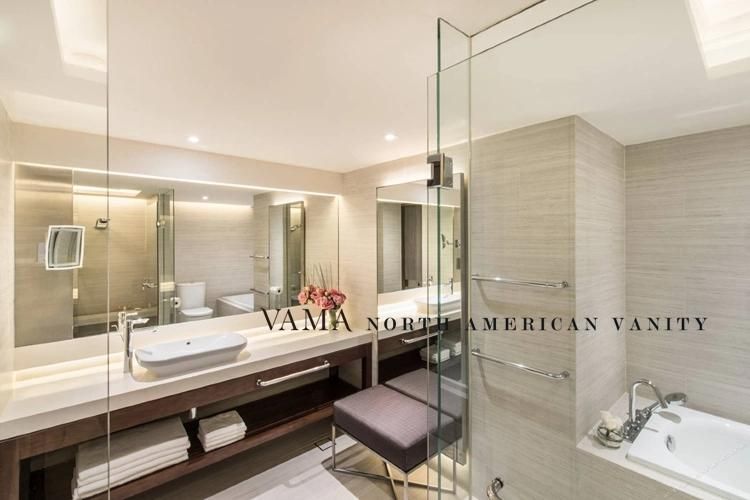 Vama Australia Modern Bathroom Vanity 5 Star Hotel Furniture