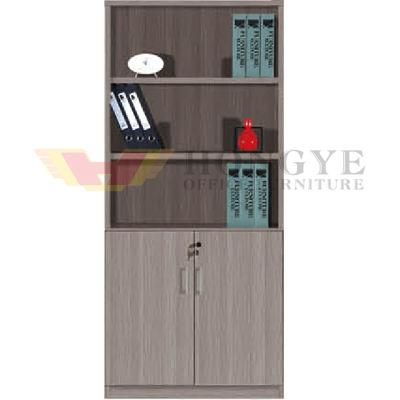 Modern Fashion 2 Doors Light Color Office Cabinet Furniture (HY-NNH-W312)