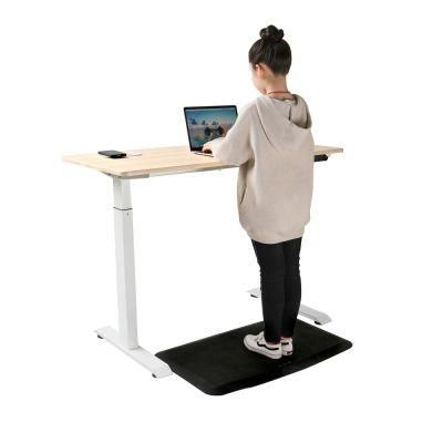 Amazon Hot Selling Home Office Ergonomic Electric Height Adjustable Computer Table Single Motor Standing Desk Frame with Desktop