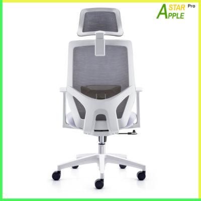 White Nylon as-C2188wh Mesh Boss Chair with Lumbar Support
