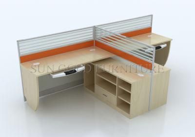 Modern Cheap Office Desk with Table Top Partition Workstation (SZ-WS70)