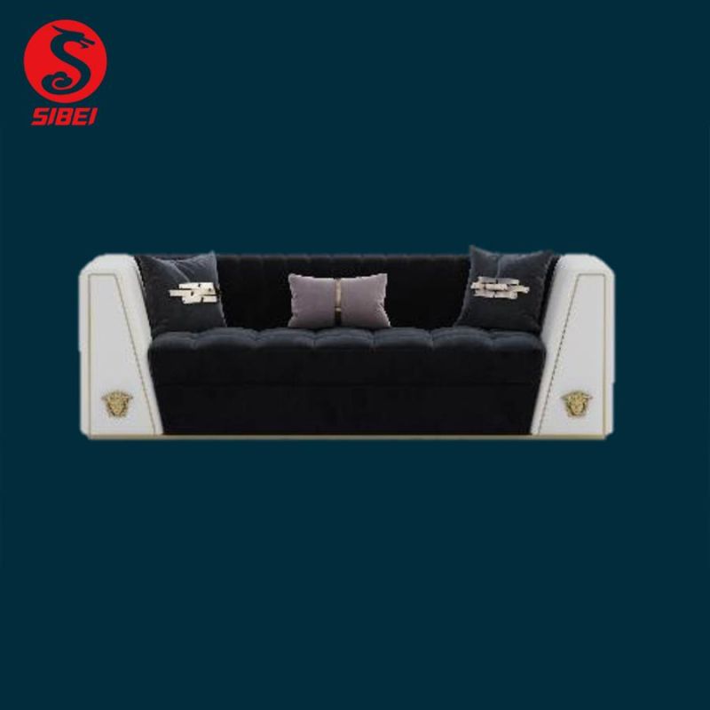 Factory Wholesale Hot Sale Modern Design Living Room Home Furniture Leather Sofa