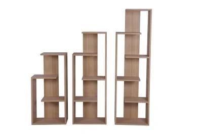 Modern Simple Design Wooden 4-6 Level Bookshelf for Office Room Bookcase