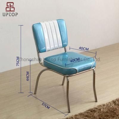 (SP-LC292) Hot Sale Good Design Modern Restaurant Dining Chair Metal Stainless Steel Chair