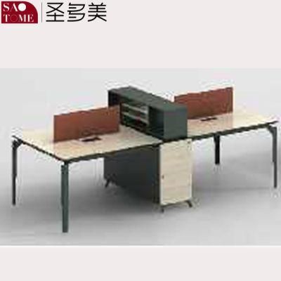 Office Furniture Set Four Person Financial Desk Office Desk