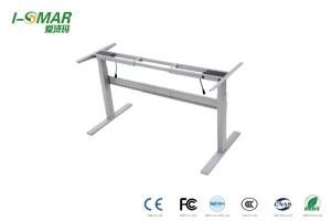 Electric Height Adjustable Desk Frame Sit and Stand Office Desk Computer Desk Office Furniture (BGLD-11)