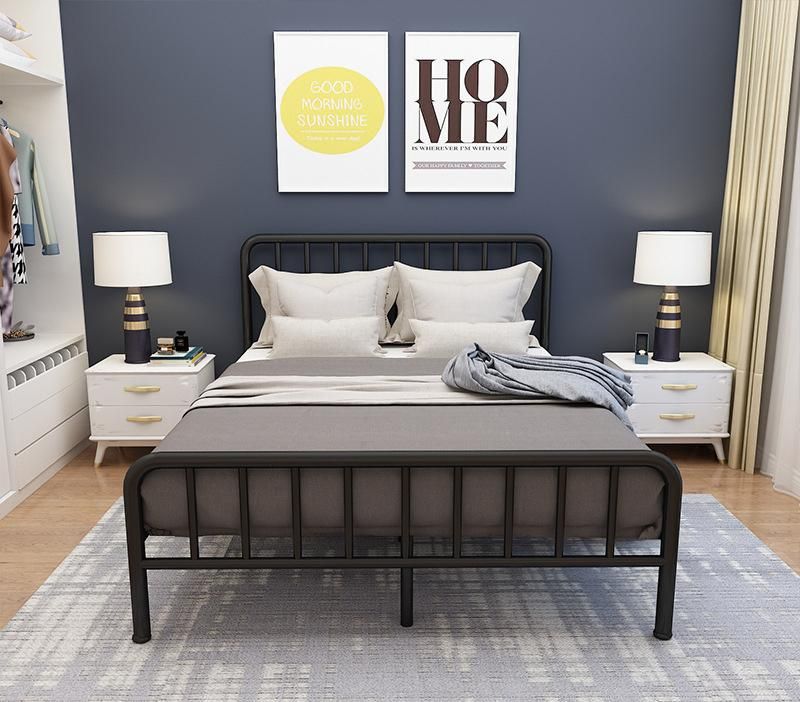 Modern Design Metal Bed Simple Metal Beds for Bedroom