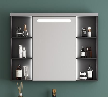 Waterproof Aluminum Board Modern Bathroom Decoration Customized Size Aluminum Bathroom Vanity