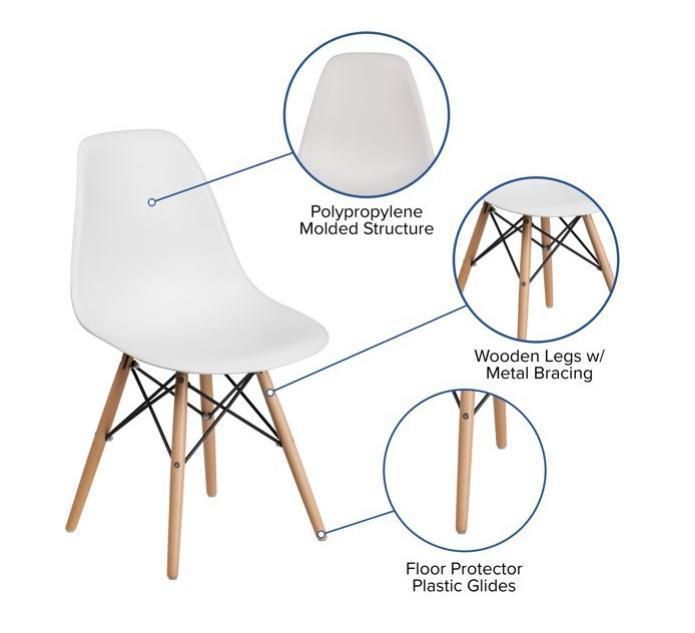 Hot Sale Modern Furniture Computer Folding School Restaurant High Back Chair