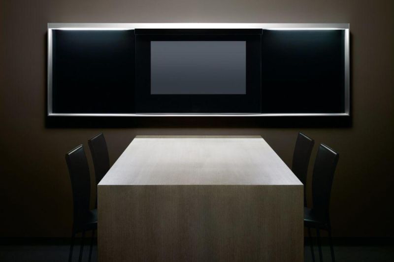 Modern Design Home Hotel Black Lacquer High Gloss PVC Modular Kitchen Furniture