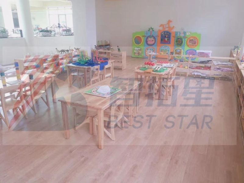 Kindergarten Classroom Kids Daycare School Wooden Furniture