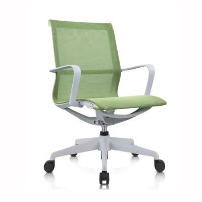 Modern Ergonomic Swivel Mesh Chair with MID Back for School Hospital Furniture