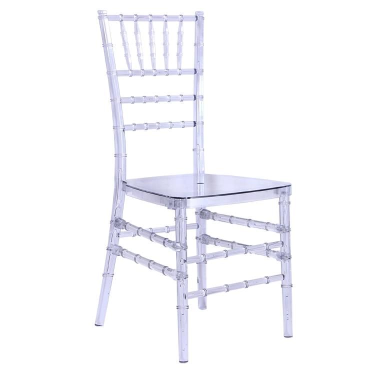 Clear Resin Chiavari Chair Resin Chair for Wedding and Event