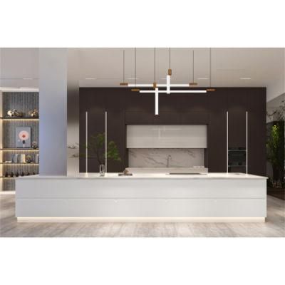 New Design European Style Laminate Custom Wood Cheap Modern White Shaker Kitchen Cabinet Modern Luxury