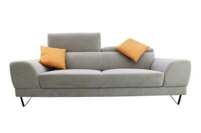 Nordic Modern Cloth Art Bedroom Double Three Seater Couch Living Room Furniture Contracted Fabric Sofa