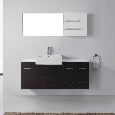 2022 New Design Plywood Wall Mounted Bathroom Cabinet with Mirror