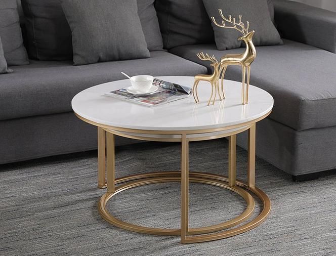 Office Furniture Gold Countertop Tea Table