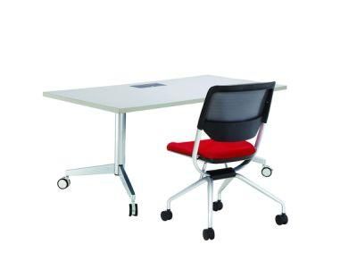 Fast Delivery Training Swivel Metal Office Conference Folding Desk