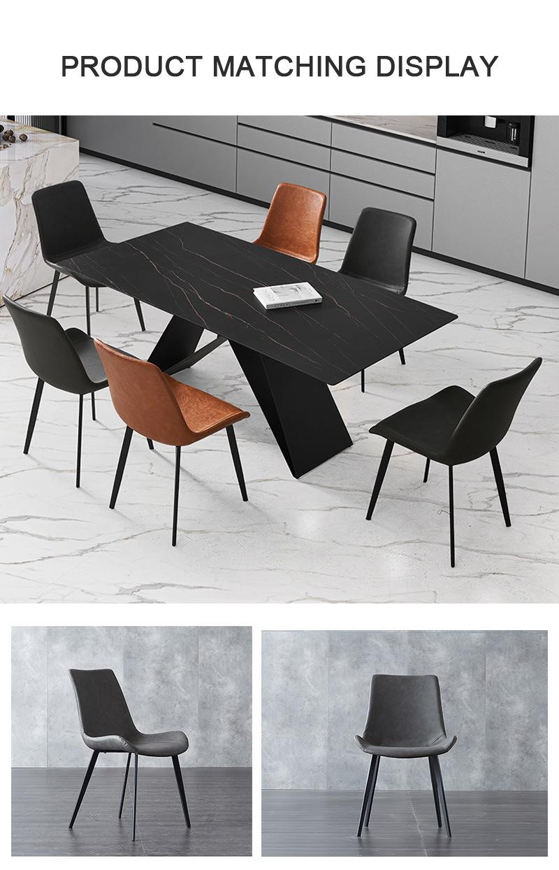 Kitchen Furniture Dining Room Sets 4 Seater Rectangle Marble Table