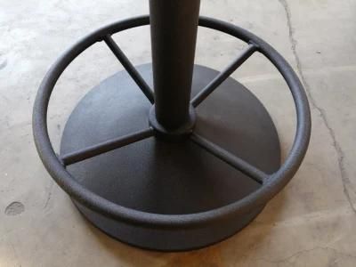 Mild Steel Table Bases Cafe Table with Footrest Side Table Metal Table Legs