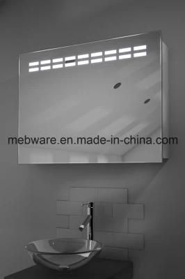 Aluminum Sliding Mirror Door Bathroom Cabinet