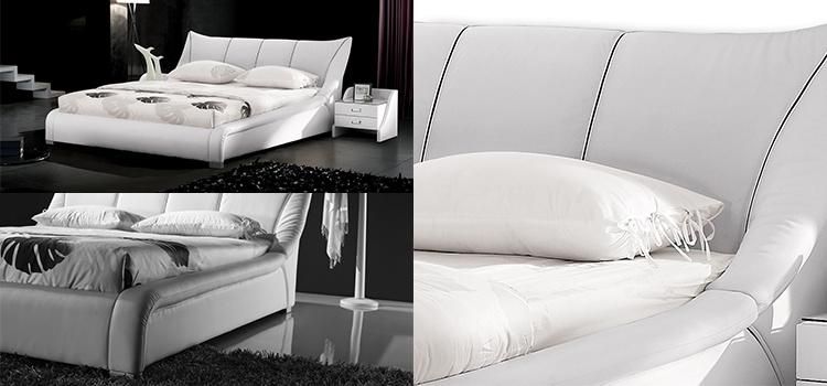 High Quality Hot Sale Luxury Upholstered Furniture Storage Bed Gc1607